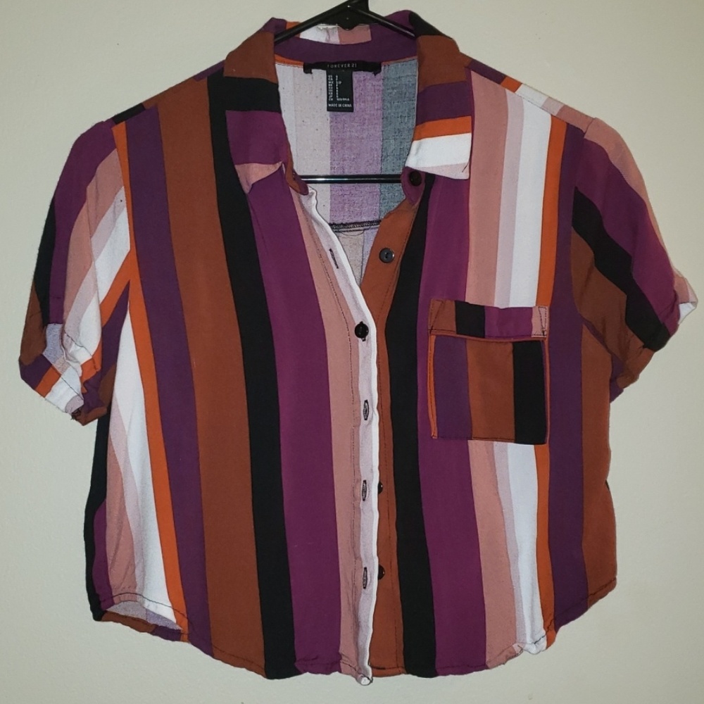 Forever 21 button up shirt